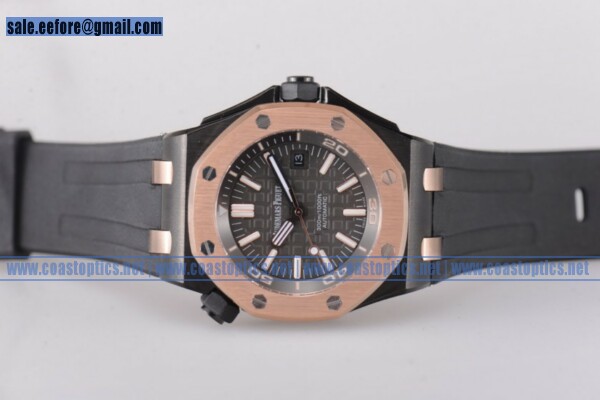 Best Replica Audemars Piguet EII Cup 2014 Royal Oak Offshore Diver Limited Edition Watch PVD 15709TR.OO.A005CR.01 (EF)